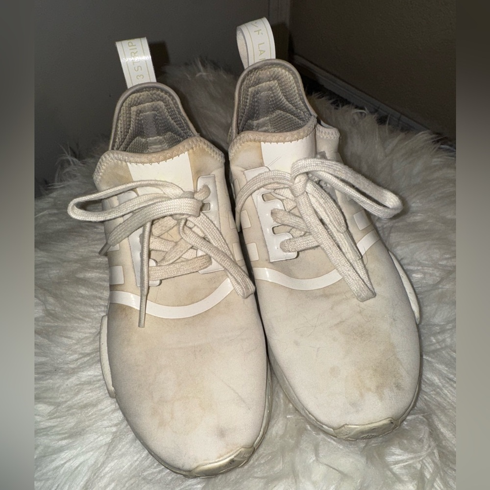Adidas NMD white shoes (very pre-loved)